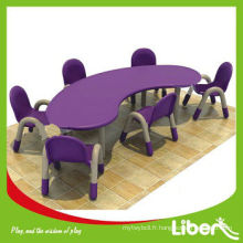 Tables et chaises en plastique pour enfants LE.ZY.159